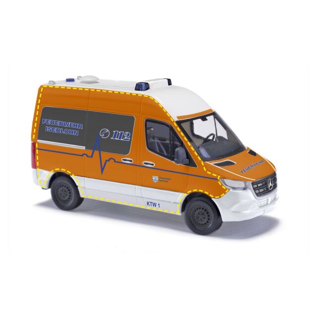 Busch 54061 MB Sprinter, FW Iserlohn