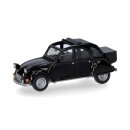 Herpa 027632-007 Citroën 2 CV mit Queue schwarz