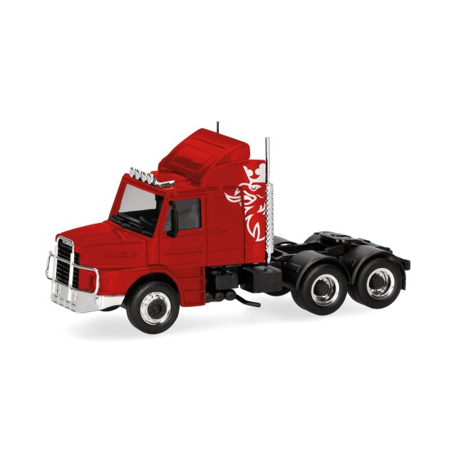 Herpa 319416-002 Scania H. 142 6x4 ZM rot
