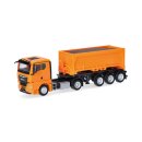 Herpa 321310 MAN TGX GN Abraummulden-Sz