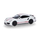 Herpa 420358-002 Porsche 911 (991) Turbo weiß