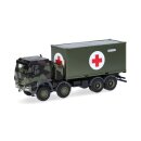 Herpa 747219-002 Iveco Trakker 8x8 m. 20ft. Con