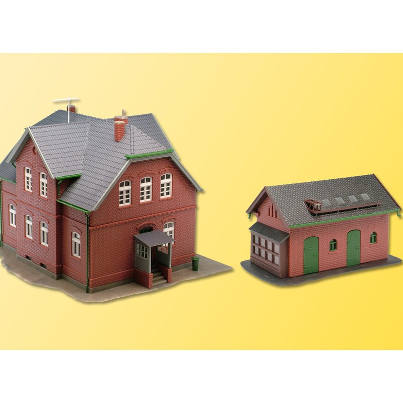 Kibri H0 Welleternitplatte Mit Firstabdeckung – Realistisches Dekoelement Für Modellbahn & Diorama